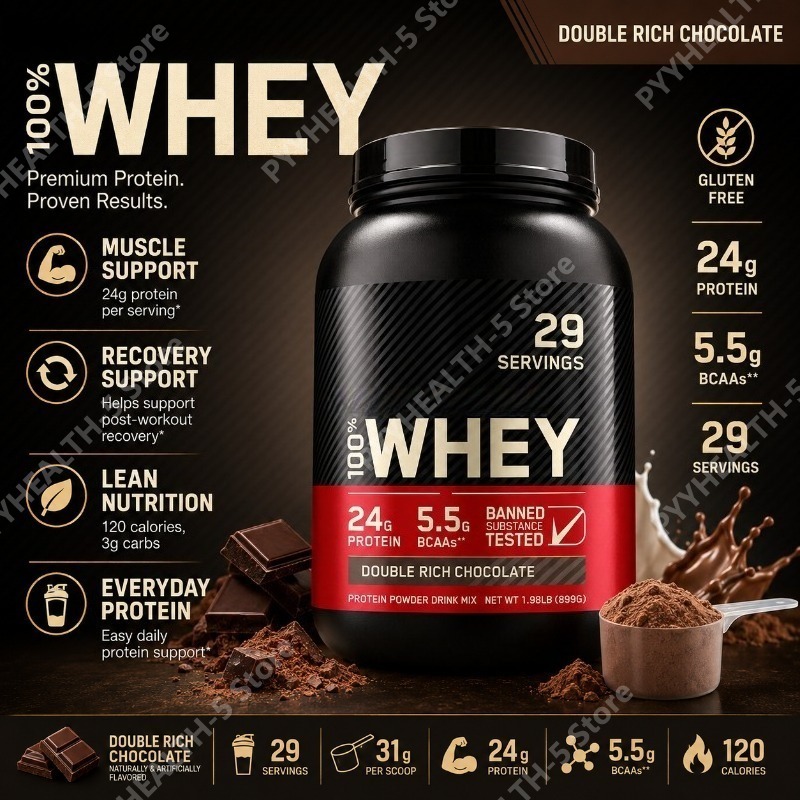Fitness Nutrition Protein - 유청 단백질 파우더 더블 리치 초콜릿