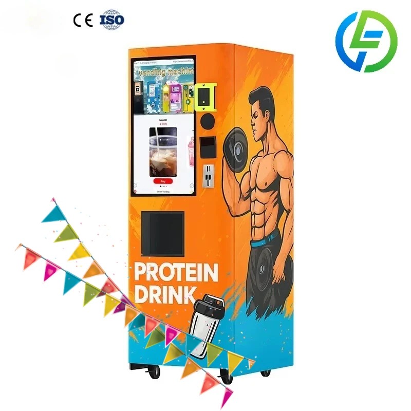 Fitness Nutrition Protein - 맞춤형 자동 단백질 쉐이크 자판기 스마트
