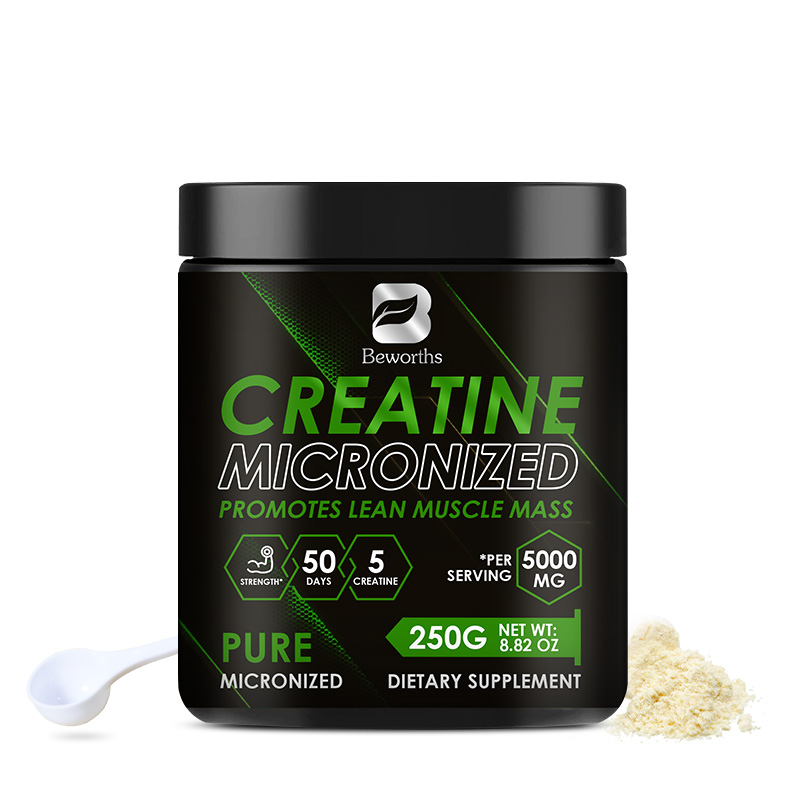 Pre Workout Supplement - Beworths 크레아틴 일수화물 분말, 운동 전