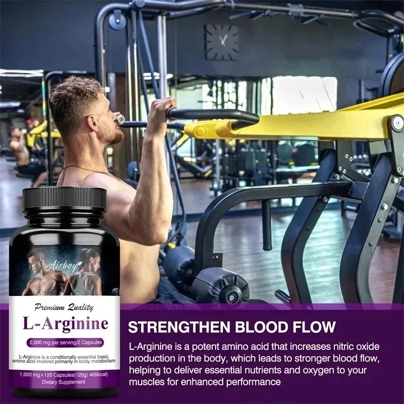 남성용 L-아르기닌 캡슐 보충제, 운동 지구력 향상,  - Pre Workout Supplement 리뷰 및 가격