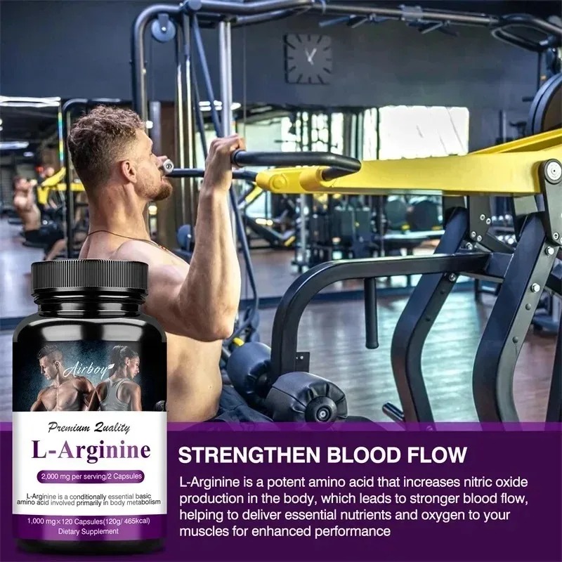 L-아르기닌 캡슐 - 성인을 위한 혈액 순환, 운동 지 - Pre Workout Supplement 리뷰 및 가격