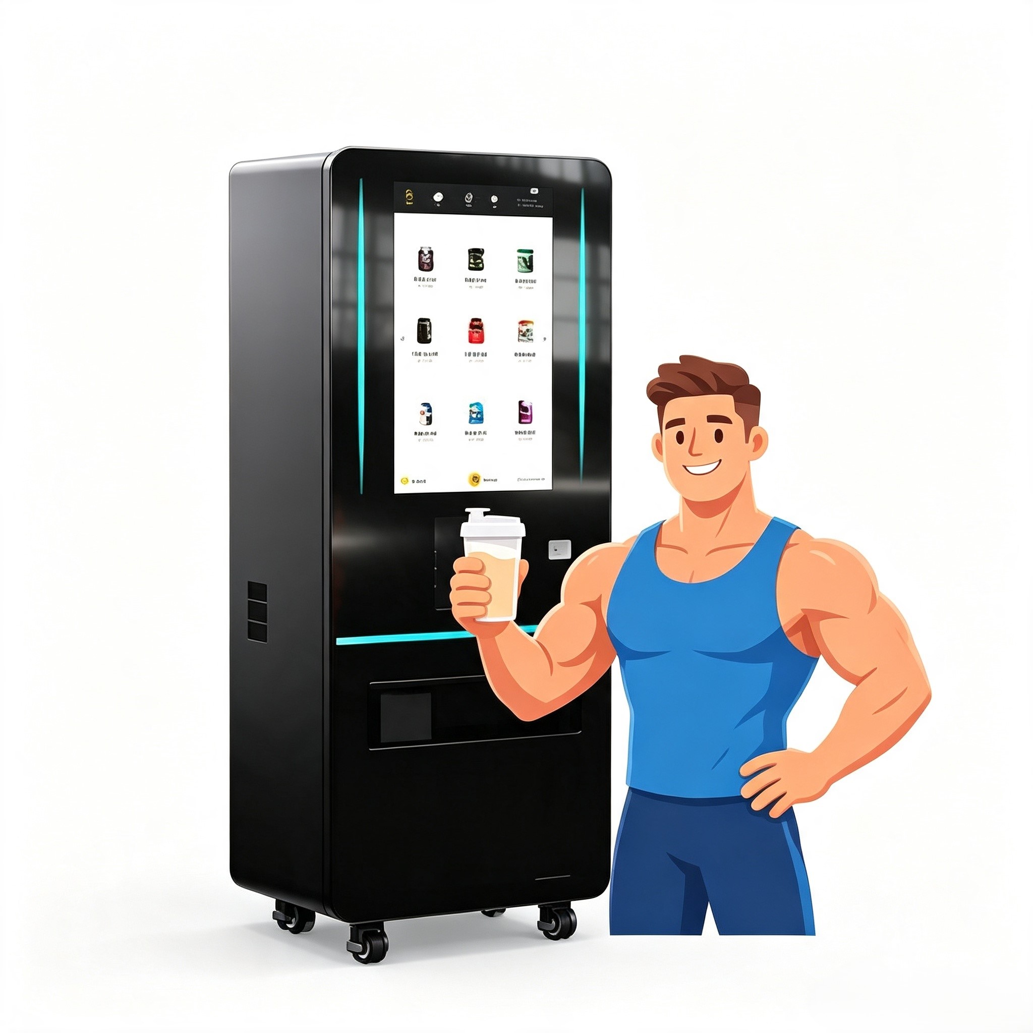 스마트 웨이 프로틴 자판기 24시간 무인 피트니스 영양 - Fitness Nutrition Protein 리뷰 및 가격